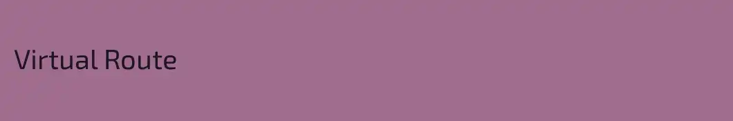 Virtual Route